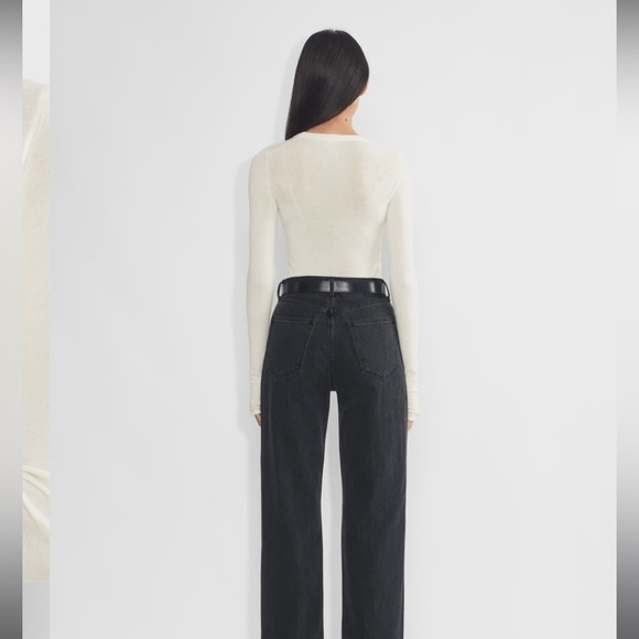 Wilfred Aritzia Oats Merino Wool Sweater sz M - Picture 4 of 7